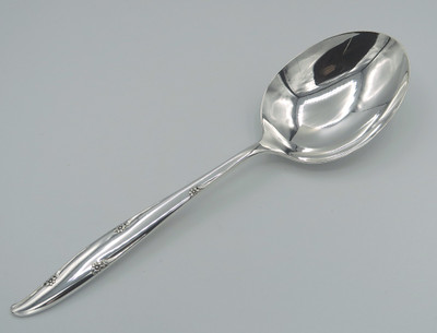 Silver Flower by Community berry spoon