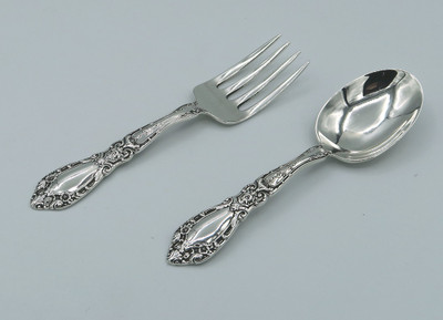 Prince Eugene by Alvin 2-piece sterling baby set