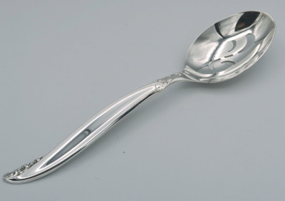 Leilani by 1847 Rogers Bros  pierced tablespoon