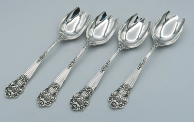 Towle Georgian set of ice cream spoons