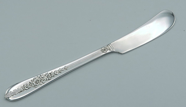Royal Rose by Nobility Plate Oneida butter spreader