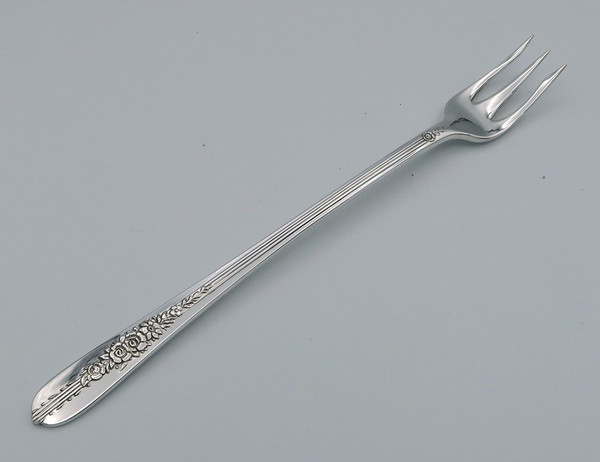 Royal Rose by Nobility Plate Oneida seafood cocktail fork
