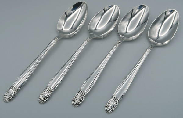 Danish Princess by Holmes & Edwards 4-piece teaspoon set