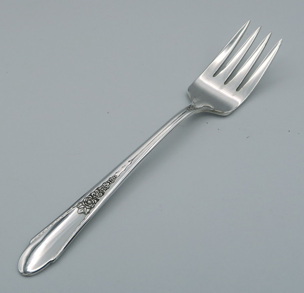 Gardenia by Wm Rogers & Son dessert/salad fork