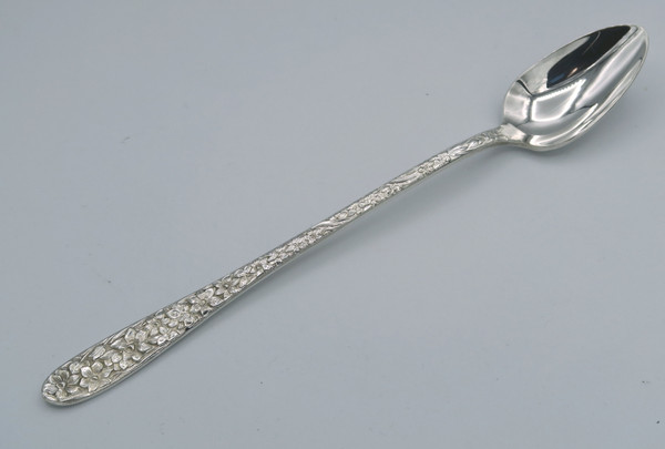 Narcissus ice tea spoon by National Silver Co