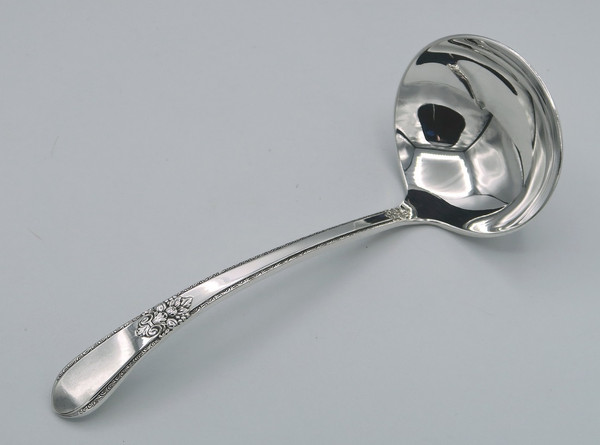 Adoration by 1847 Rogers Bros gravy ladle