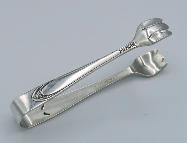 Lovelace by 1847 Rogers Bros sugar tongs