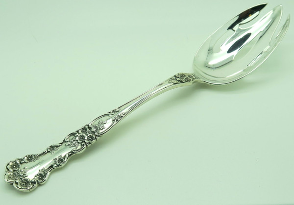 Buttercup by Gorham pierced serving spoon