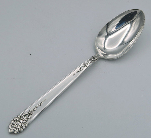 Moss Rose by National Silver teaspoon