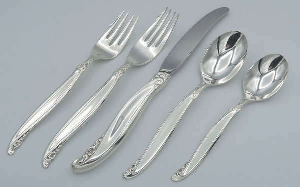 Leilani by 1847 Rogers Brothers 5-piece place setting