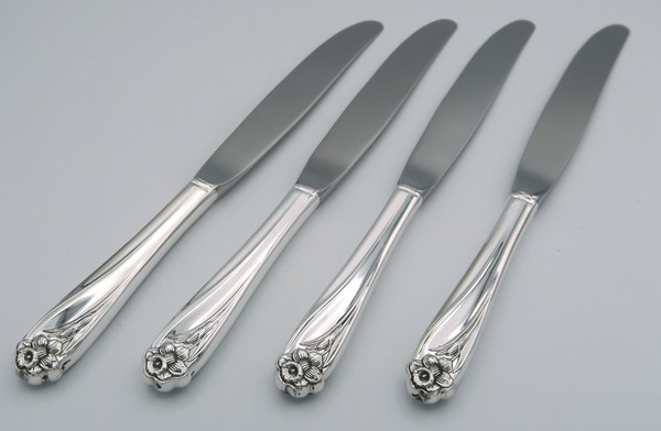 Daffodil by 1847 Rogers Bros luncheon knife 4-piece