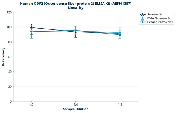Human ODF2 (Outer dense fiber protein 2) ELISA Kit (AEFI01387)