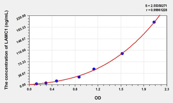 Human LAMC1 (Laminin Gamma 1) ELISA Kit (AEKE00794)