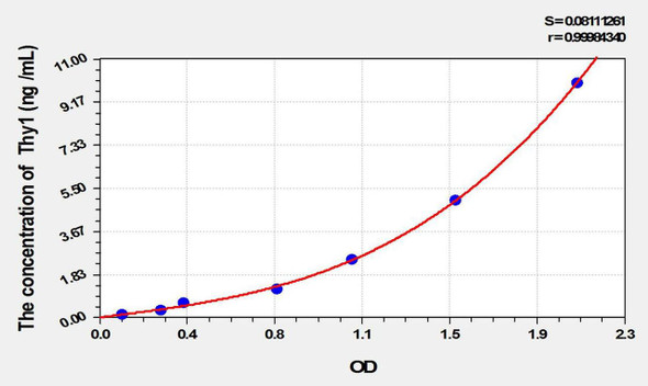 Rat Thy1 (Thy1 Cell Surface Antigen) ELISA Kit (AEKE01804)