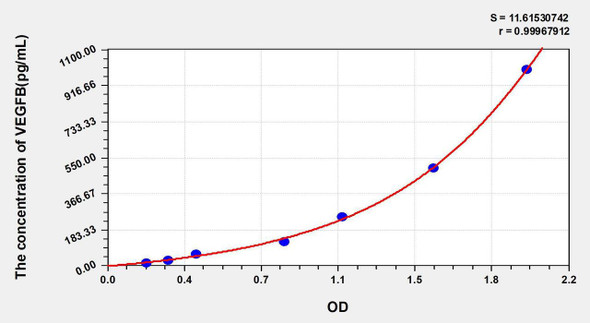 Rat VEGFB (Vascular Endothelial Growth Factor B) ELISA Kit (AEKE03889)