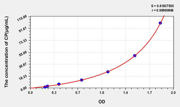 Rat CP (Ceruloplasmin) ELISA Kit (AEKE05207)