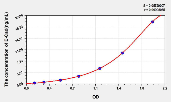 Rat E-Cad (E-Cadherin) ELISA Kit (AEKE05360)