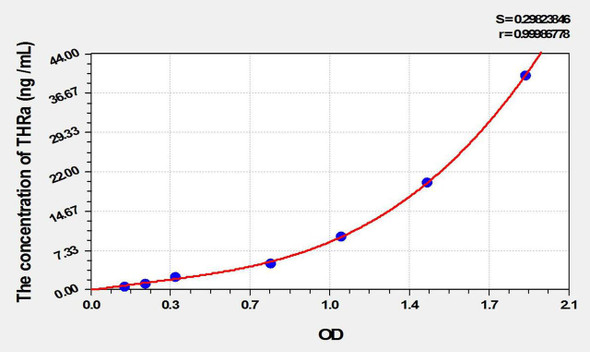 Rat THRa (Thyroid Hormone Receptor Alpha) ELISA Kit (AEKE09961)