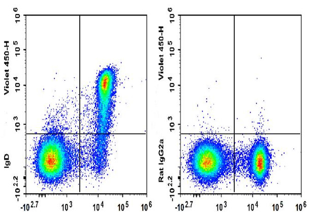GenieFluor Violet 450 Anti-Mouse IgD Antibody [11-26c.2a] (AGEL3341)