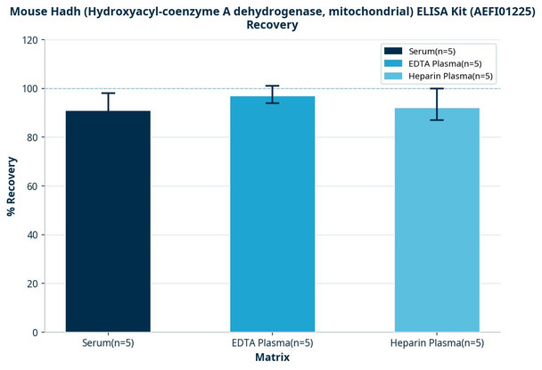 Mouse Hadh (Hydroxyacyl-coenzyme A dehydrogenase, mitochondrial) ELISA Kit (AEFI01225)