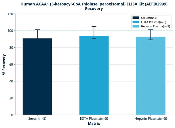 Human ACAA1 (3-ketoacyl-CoA thiolase, peroxisomal) ELISA Kit (AEFI02999)