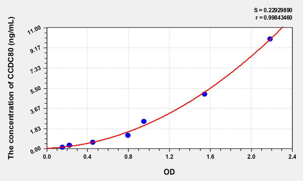 Human CCDC80 (Coiled Coil Domain Containing Protein 80) ELISA Kit (AEKE00669)