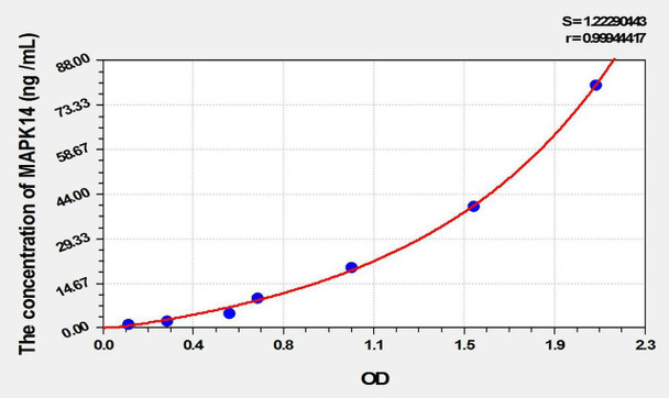 Rat MAPK14 (Mitogen Activated Protein Kinase 14) ELISA Kit (AEKE02126)