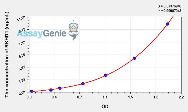 Human RKHD1 (Ring Finger And KH Domain Containing Protein 1) ELISA Kit (AEKE02362)