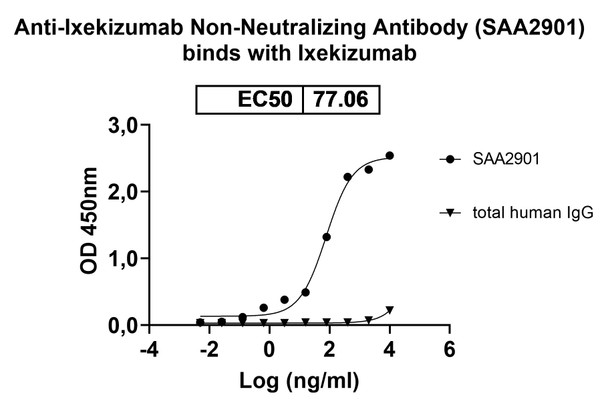 Anti-Ixekizumab Non-Neutralizing Antibody