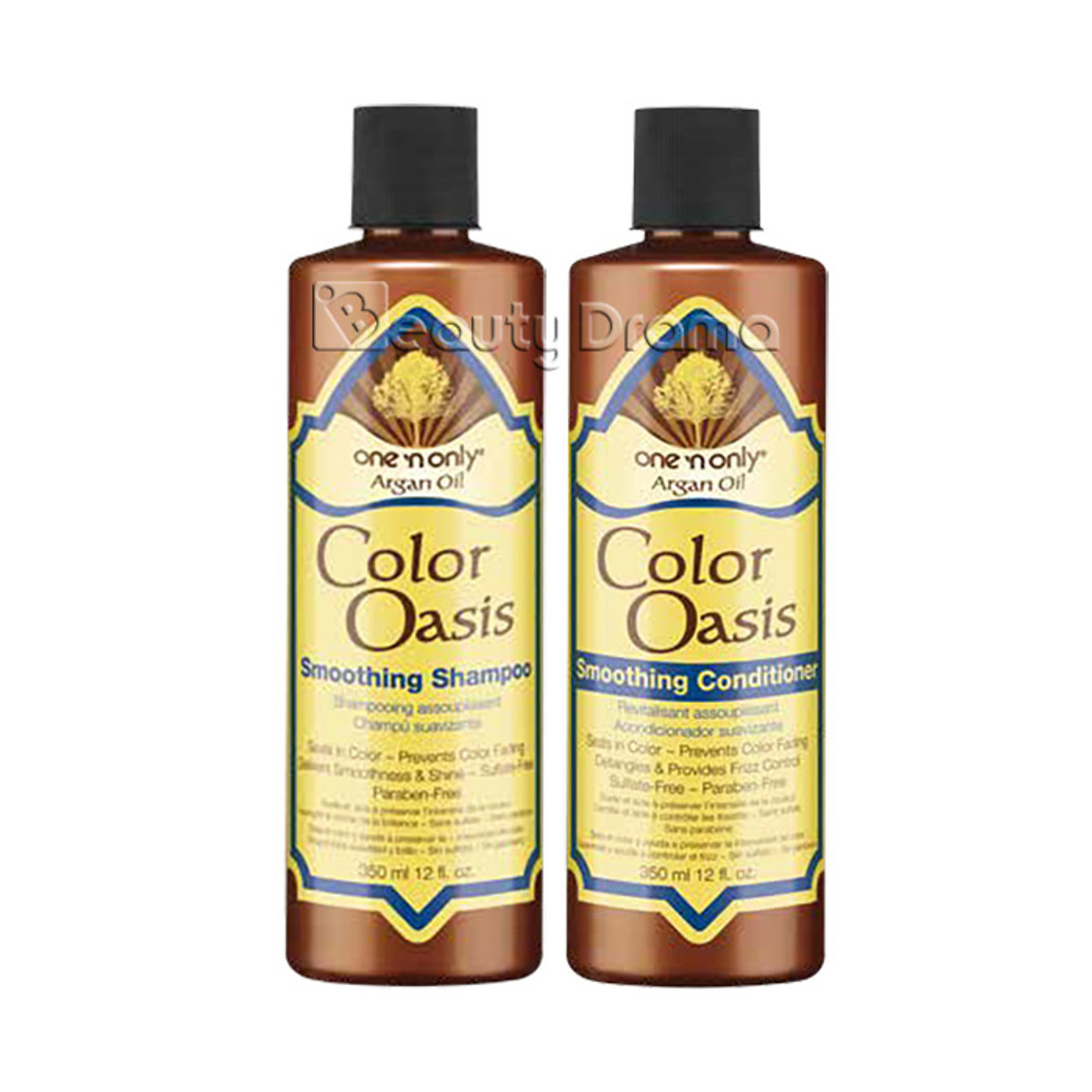 Only Argan Oil Color Oasis Smoothing Shampoo Conditioner