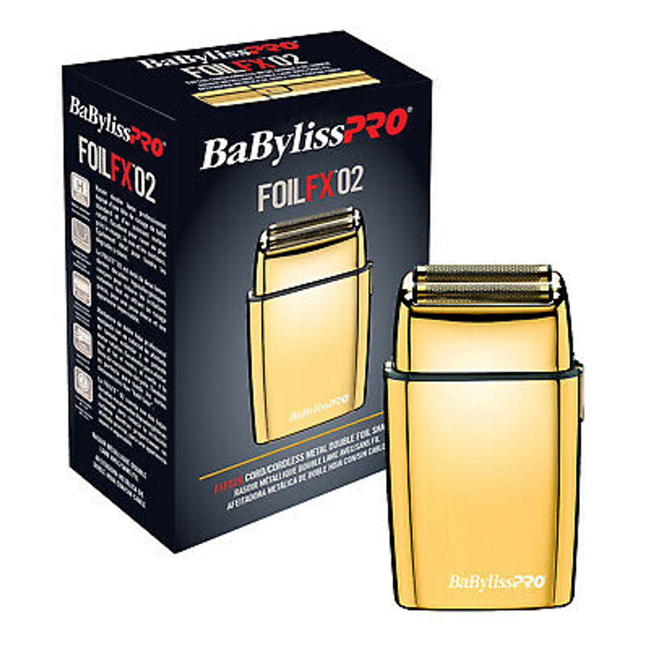 babyliss pro foil fx02 gold