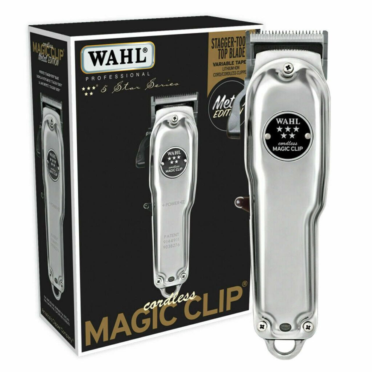 wahl professional metal edition cordless magic clipper