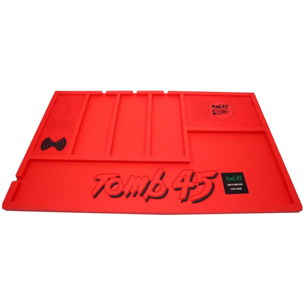 Tomb 45 Powered Wireless Charging Organizing Station Mat – Red