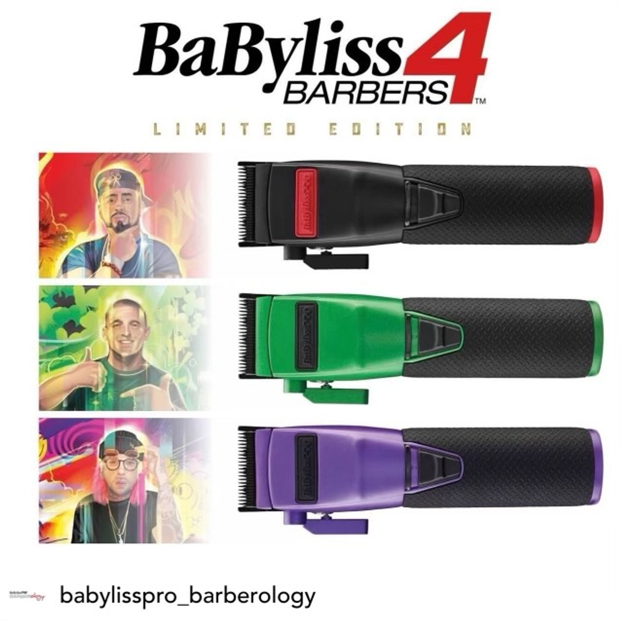 BaByliss Pro FX870RI BOOST+ Influencer Collection Cordless Clipper - Red