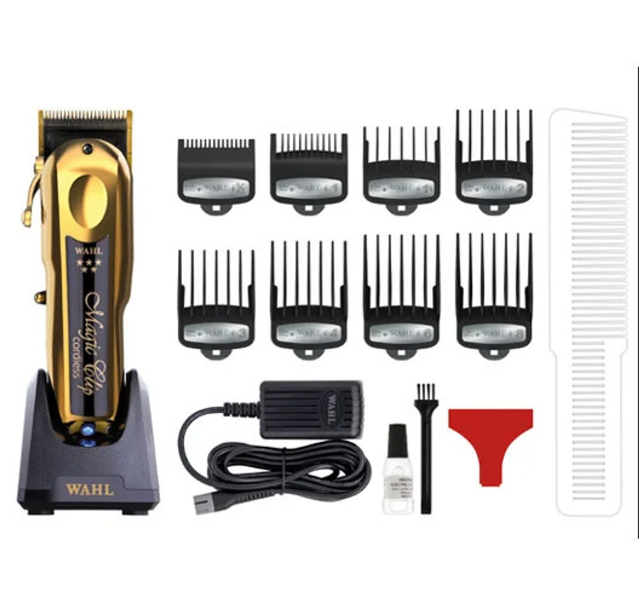 Wahl 5 Star Cordless Magic Clipper - Red