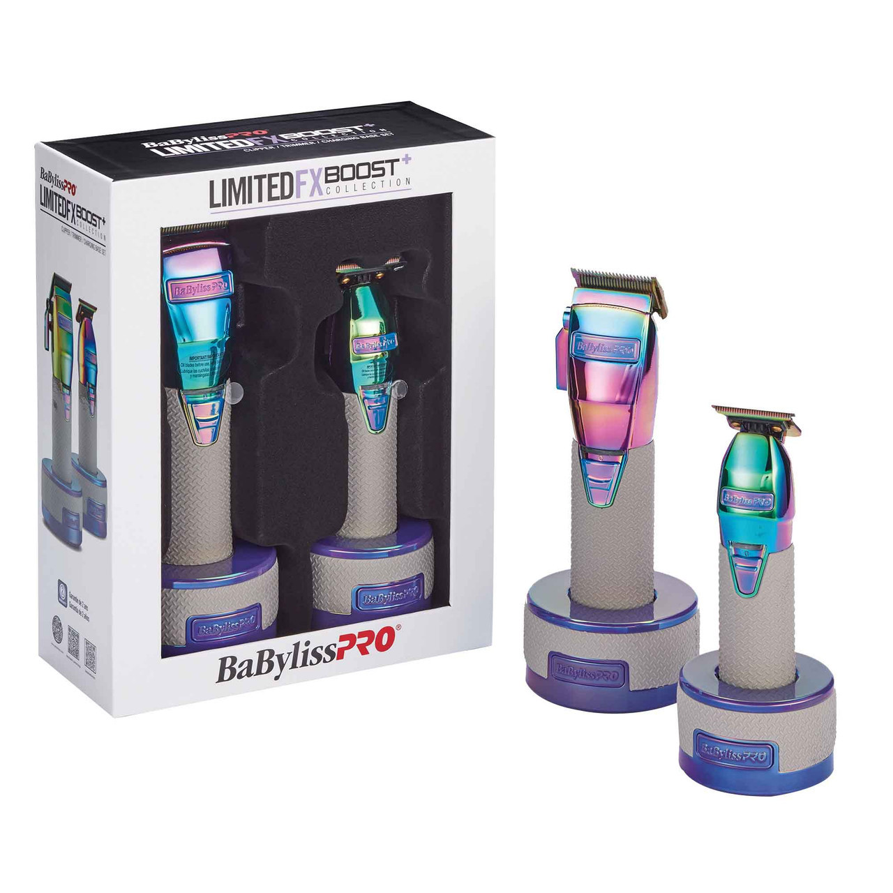 BaByliss PRO Limited FX BOOST+ Chameleon Clipper & Trimmer Combo