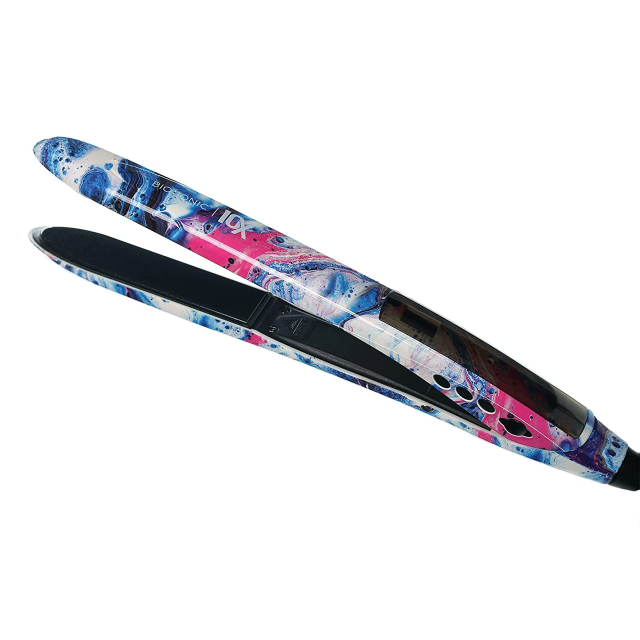 BIO IONIC 10X Painted Vision Pro Styling Flat Iron 1 Inch Limited