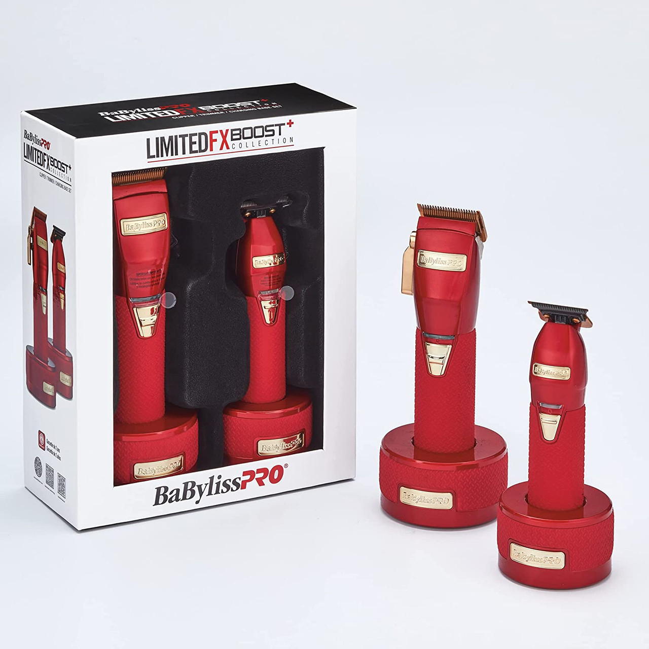 BaByliss PRO RedFX Boost+ バリカン レア 日本未発売 - 電気シェーバー