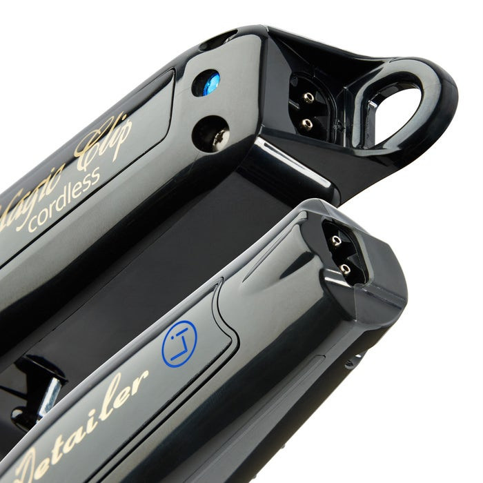 Wahl 5 Star Cordless Black Barber Combo Magic Clip & Cordless Detailer
