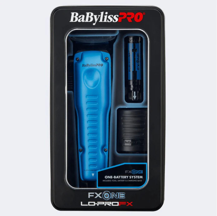 BaByliss PRO FXONE LO-PROFX Limited Edition Blue Clipper and