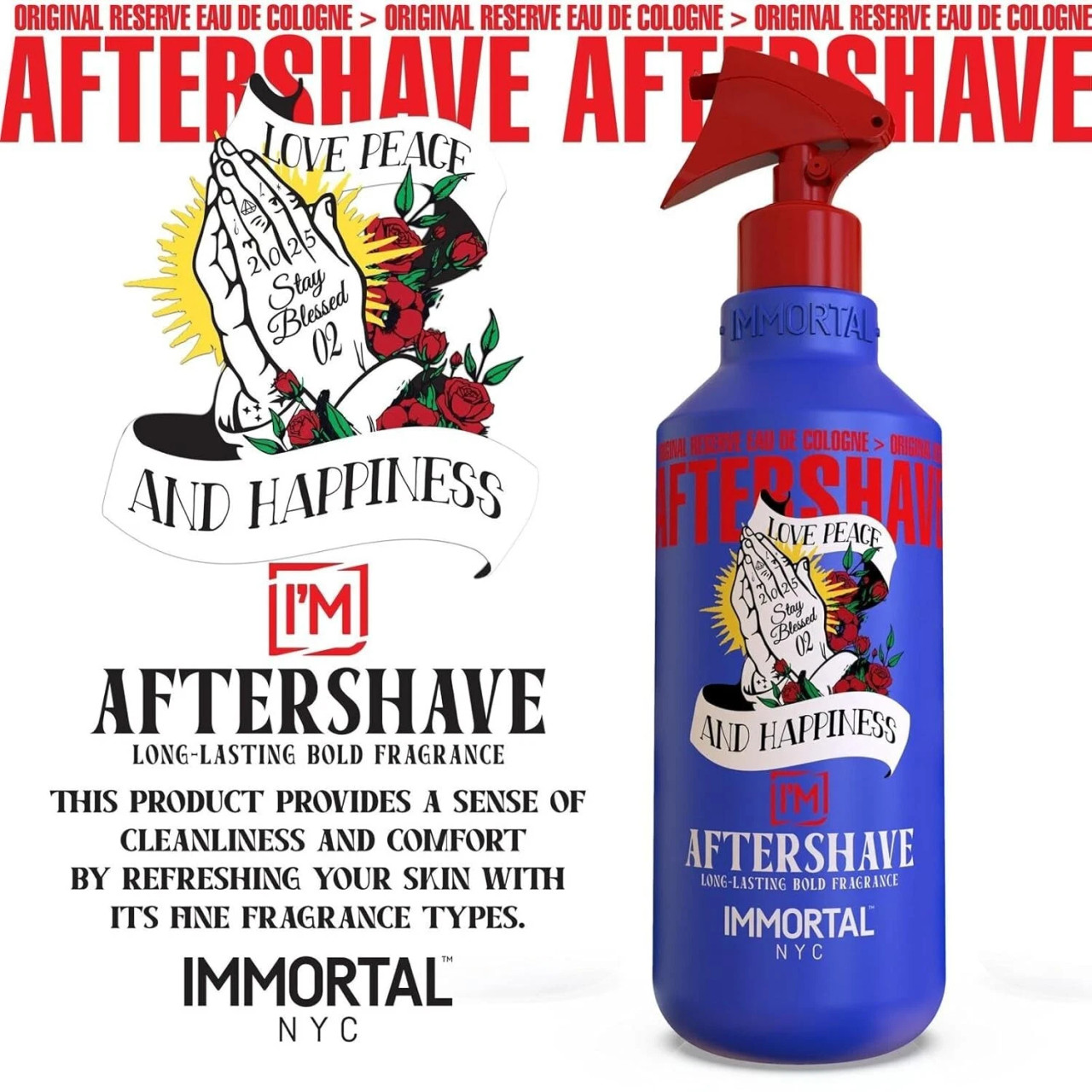 IMMORTAL NYC Stay Blessed 02 After Shave Long Lasting Bold