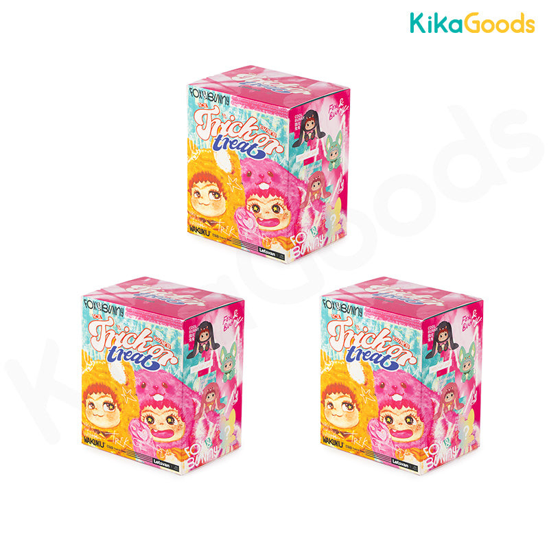 うさこつる Wakuku Fox & Bunny Trick/Treat Plush Blind Box No Box DUPE