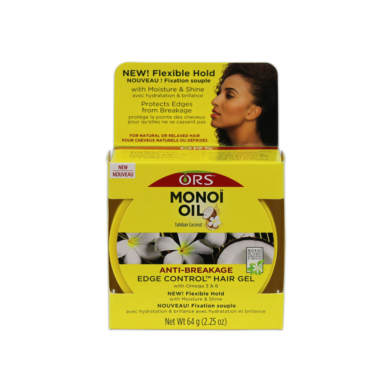 Organic Root Stimulator Monoi Oil Anti Breakage Edge Control Hair