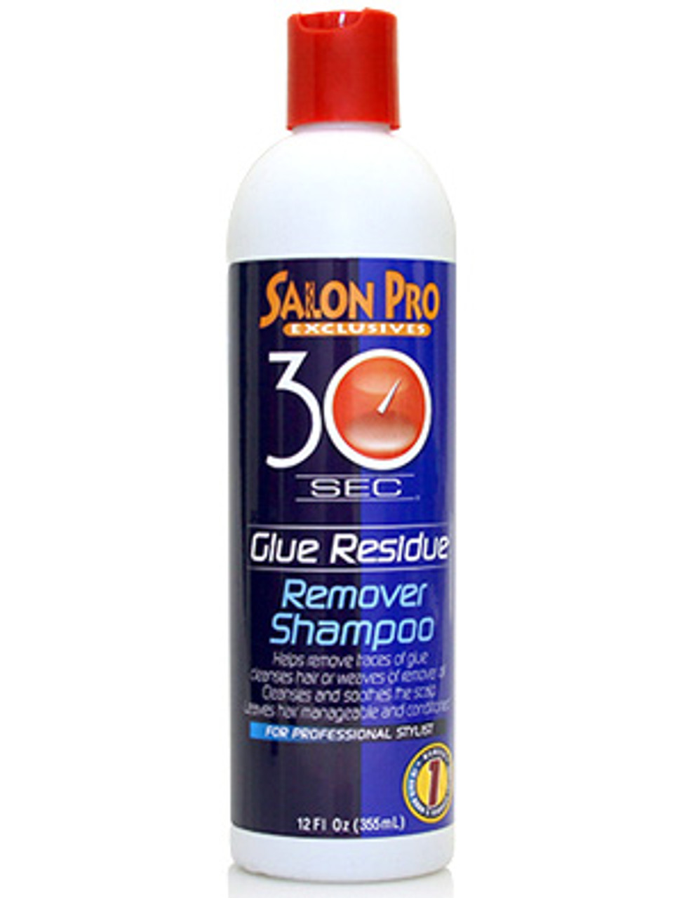 SALON PRO 30 Sec Glue Remover Conditioning Shampoo 12 oz