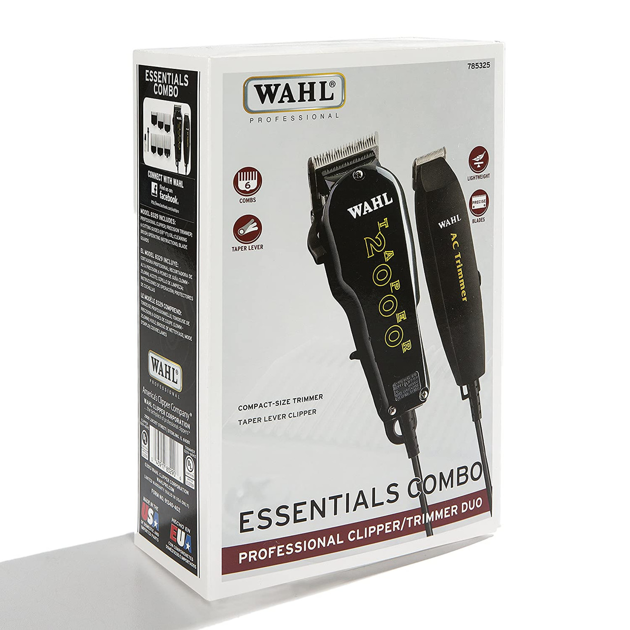 Wahl 8329 Essentials Combo Pro Clipper & Trimmer Set.