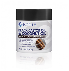 Isoplus Black Castor Oil & Coconut Oil Hair & Scalp Conditioner 5.25 oz