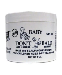 Baby Don't Be Bald Natural Hair & Scalp Nourishment 8 oz