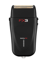 BaByliss Pro FX3 high-Speed Foil Cordless Shaver - Black 