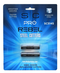 Stylecraft Pro Rebel Shaver Replacement Steel Cutters Set 
