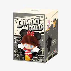 POP MART Dimoo World & Disney Series Vinyl Plush Keychain Blind Box DUPE – Sealed Box